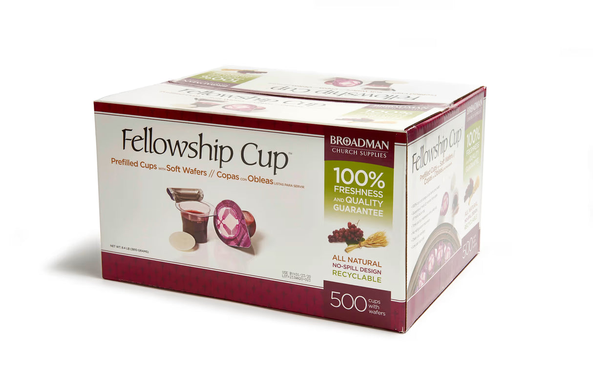 Fellowship Cup® - Prefilled Communion Cups: Includes Juice and Wafer
