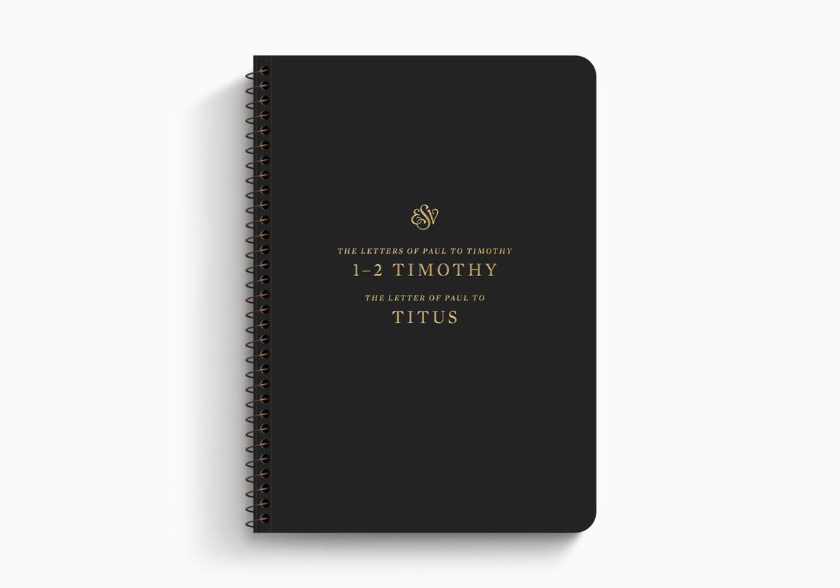 1-2 Timothy and Titus ESV Scripture Journal, Spiral-Bound Edition - (Paperback)