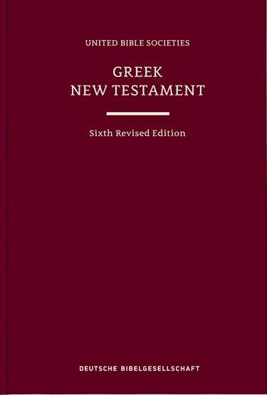 Greek New Testament (UBS6)