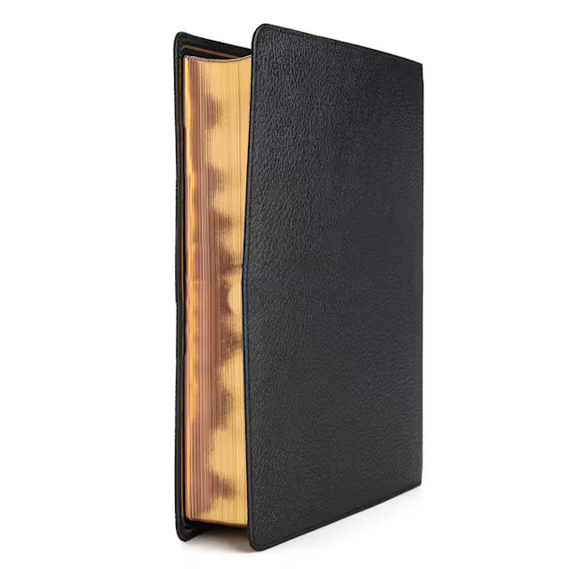 CSB Study Bible, Holman Handcrafted Collection, Black Premium Goatskin