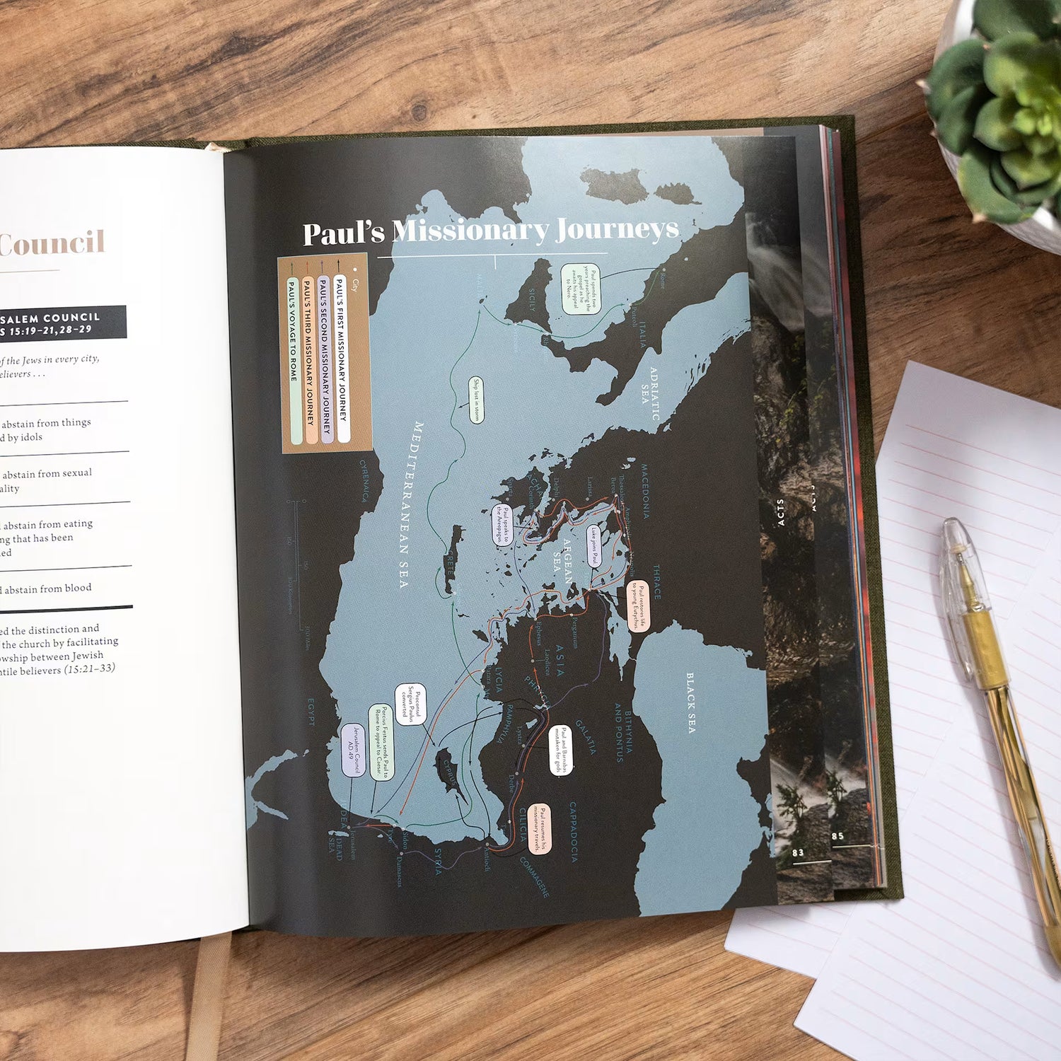 The New Testament Handbook, Sage Cloth Over Board: A Visual Guide Through the New Testament