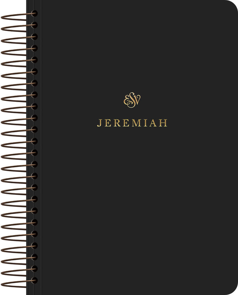 Jeremiah ESV Scripture Journal, Spiral-Bound Edition - (Paperback)