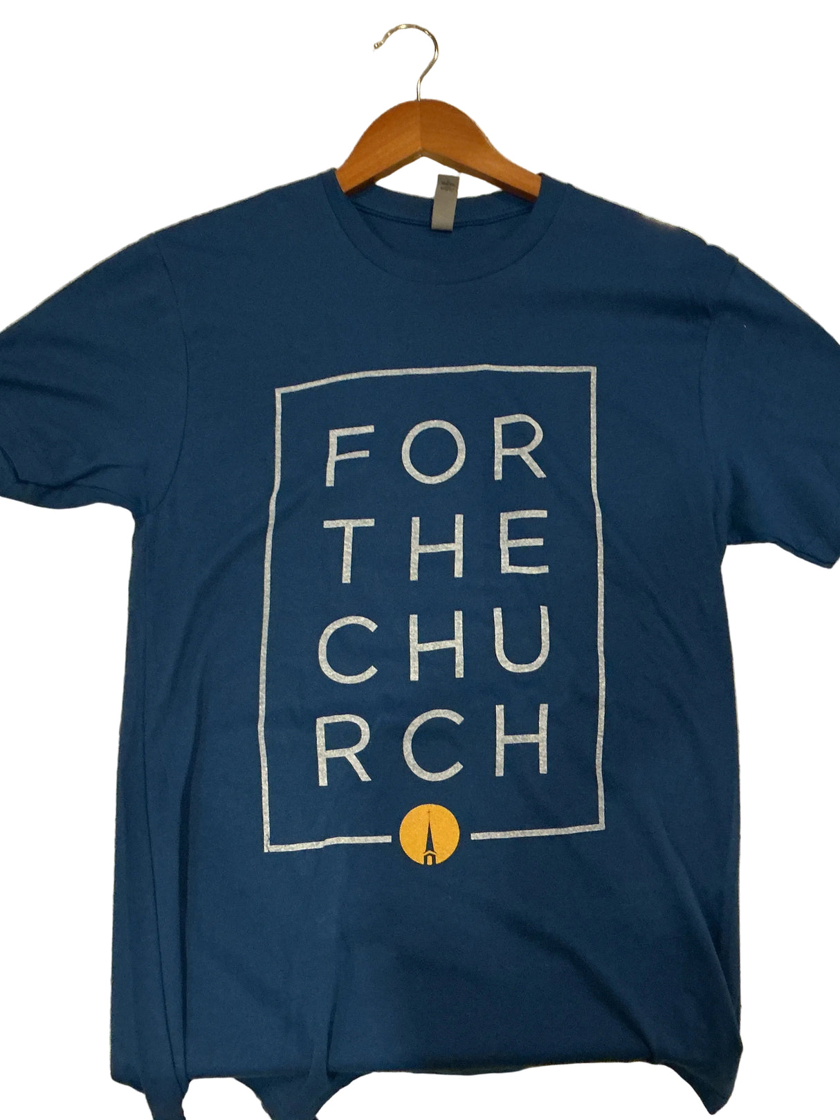 For the church blue tee