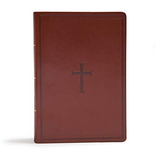 The CSB Super Giant Print Reference Bible features extra large, easy-to-read 16-point type and is perfect for devotional reading, personal study, or to carry and use at church. The super giant font makes this Bible easy-to-read for those who have diminish