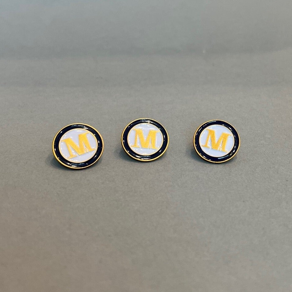 Soft enamel pin, 0.75", quantity of 1