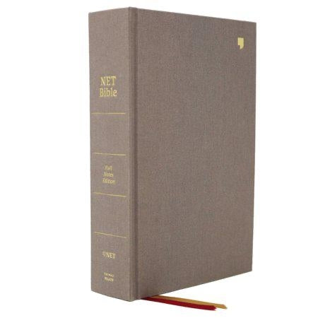 NET Bible, Full-notes Edition, Cloth over Board, Gray, Comfort Print: Holy Bible by Thomas Nelson