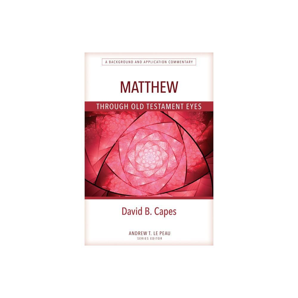 Matthew Through OT Eyes by David Capes is a thought-provoking book that offers a unique perspective on the Gospel of Matthew. In this paperback edition, Capes explores the connections between the Old Testament and the Gospel of Matthew, shedding new light