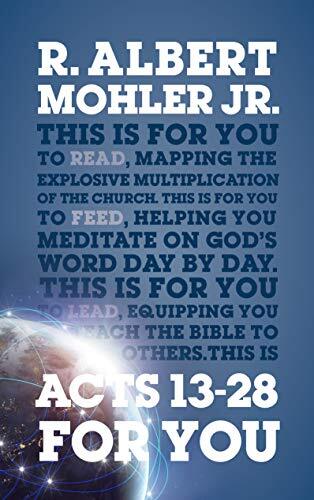 Expository guide by Albert Mohler to the second half of the book of Acts. Covers the missions, arrest, and court appearances of Paul; the meeting of the Council of Jerusalem; and the arrival of the church in Philippi, Athens, and Rome. This expository gui
