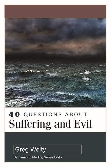 "40 Questions About Suffering and Evil" is a comprehensive book that delves into the complex and thought-provoking topic of suffering and evil. With 40 thought-provoking questions, this book explores various aspects of this challenging subject, providing