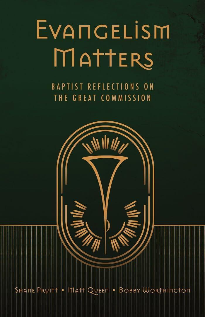 Evangelism Matters: Baptist Reflections on the Great Commission is a thought-provoking book that offers insights and reflections on the importance of evangelism from a Baptist perspective. This book delves into the significance of the Great Commission and