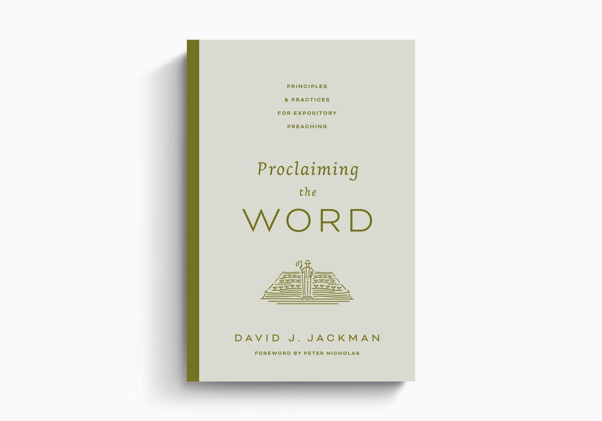 "Proclaiming the Word" is a captivating book written by David Jackman. This paperback edition is perfect for those who are passionate about sharing the message of God's Word. With its insightful content and engaging writing style, this book is a valuable