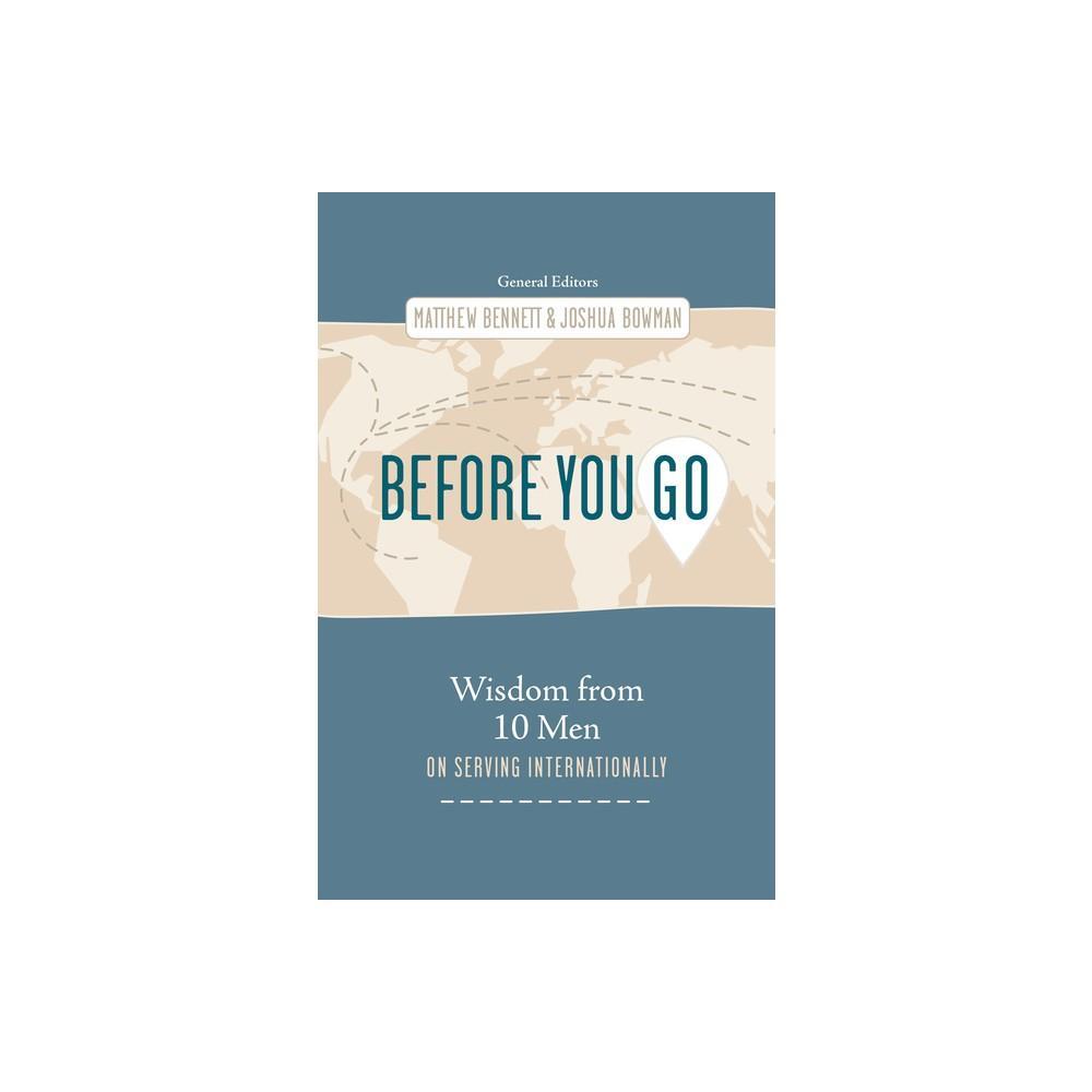 Before You Go is a captivating book written by Matthew Bennett and Joshua Bowman. This paperback edition is perfect for those who enjoy thought-provoking and emotional stories. Dive into the pages of Before You Go and embark on a journey of self-discovery