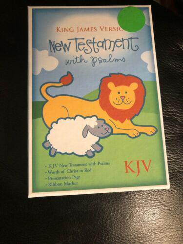 The KJV Baby's New Testament in White Imitation Leather is a beautiful and durable book that is perfect for introducing young children to the teachings of the Bible. This New Testament is written in the King James Version (KJV) and features a baby-friendl