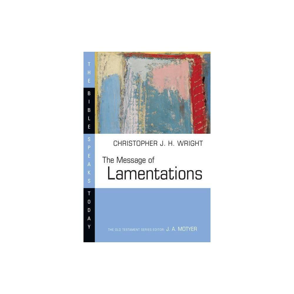 The Bible Speaks Today: The Message of Lamentations is a thought-provoking book that offers insights into the biblical text of Lamentations. This paperback edition is perfect for those who want to delve deeper into the message and meaning of this importan