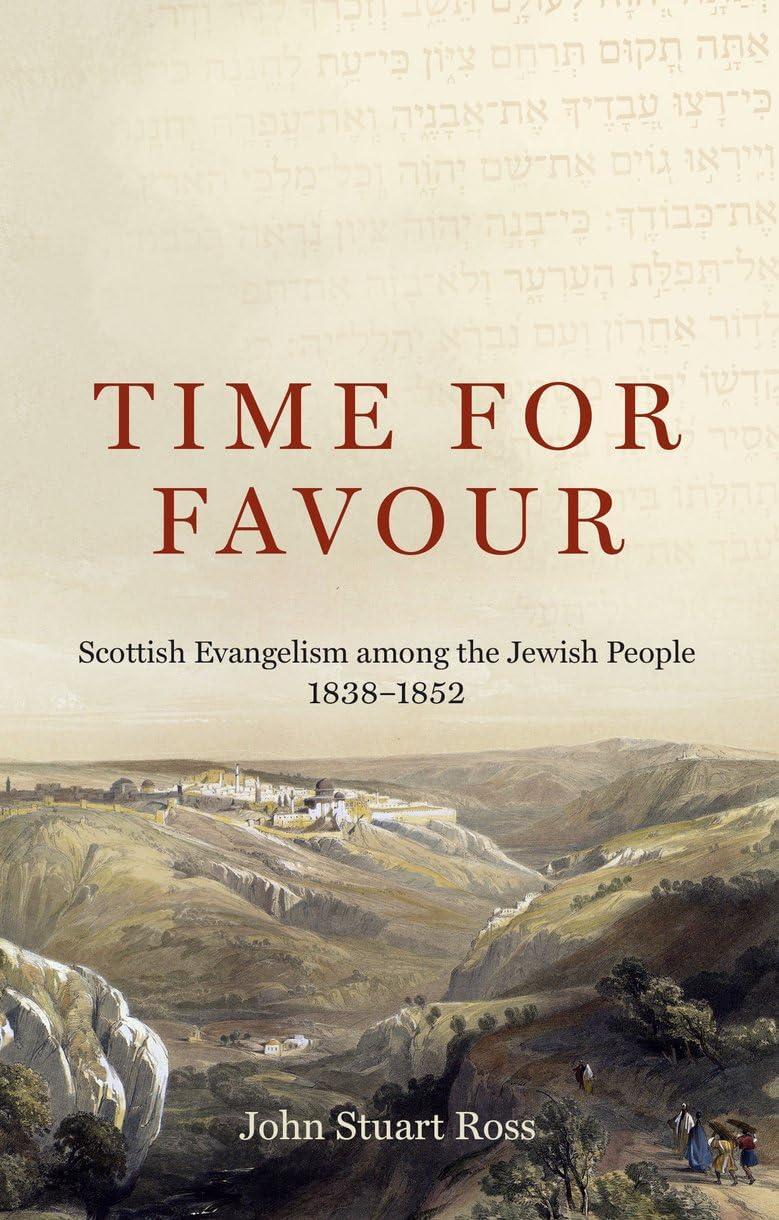 "Time for Favour: Scottish Evangelism among the Jewish People: 1838-1852" is a historical account that delves into the efforts of Scottish evangelists towards the Jewish community during the years 1838 to 1852. This book sheds light on the interactions, i