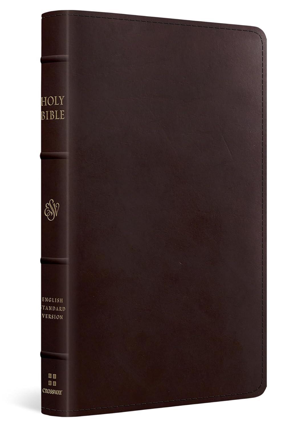 The ESV Heirloom Bible, Omega Edition in Wellington Leather, Brown is a beautifully crafted Bible that is designed to last for generations. This edition features the reliable and accurate English Standard Version (ESV) translation, making it perfect for p
