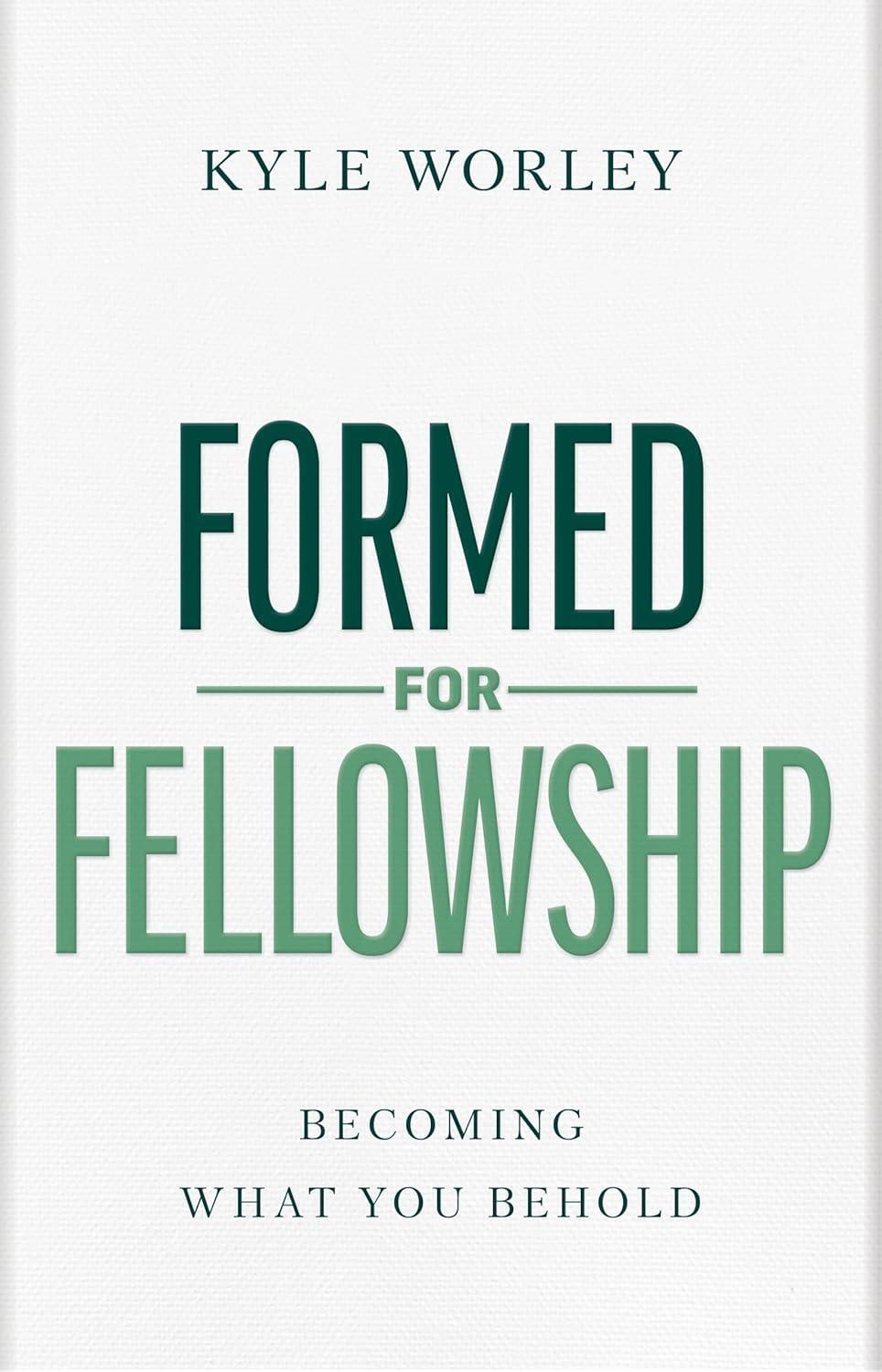 What we spend our time consuming will inform who we are becoming, and where we set our eyes today will determine the trajectory of who we are years and even decades from now. God's invitation to His people is to be formed for fellowship: fellowship with G