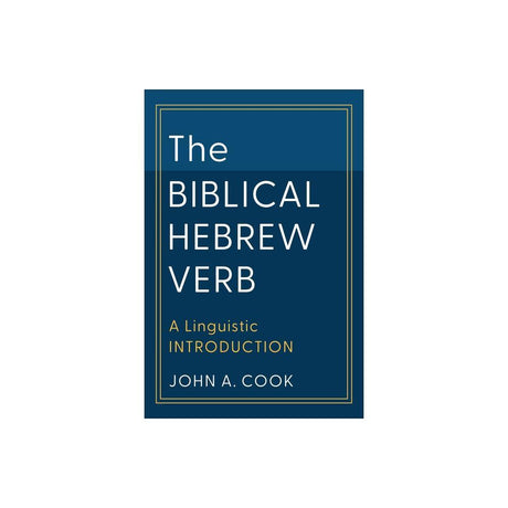 The Biblical Hebrew Verb is a comprehensive guide written by John A. Cook, focusing on learning Biblical Hebrew. This paperback book delves into the intricacies of Biblical Hebrew verbs, making it an essential resource for students and scholars alike. Whe