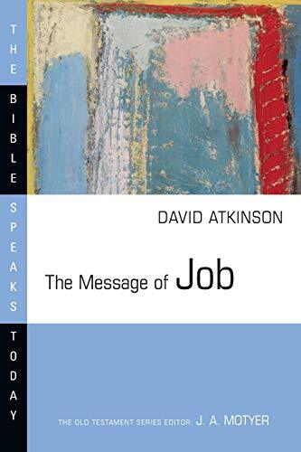 This is an exposition on the Book of Job by David Atkinson and is part of The Bible Speaks Today series edited by J.A. Motyer and John R.W. Stott.