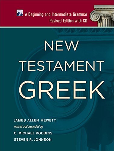 A Beginning and Intermediate Grammar
For many years, first-year Greek students have relied on James Allen Hewett's New Testament Greek: A Beginning and Intermediate Grammar for its straightforward approach to the fundamentals of language study. Now this