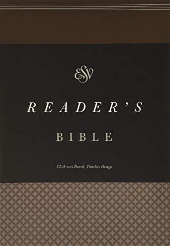 The ESV Reader's Bible was created for those who want to read Scripture precisely as it was originally written–namely, as an unbroken narrative.