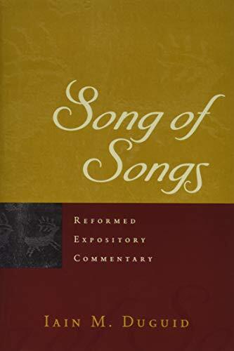 People debate whether Song of Songs is an allegory or a romantic manual. Duguid goes beyond this, showing a focus on Christ that has profound gospel application for all Christians.