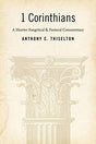 A Shorter Exegetical and Pastoral Commentary
Anthony Thiselton's lengthy New International Greek Testament Commentary volume The First Epistle to the Corinthians (2000) has become a standard work on 1 Corinthians. In this "shorter" commentary Thiselton d