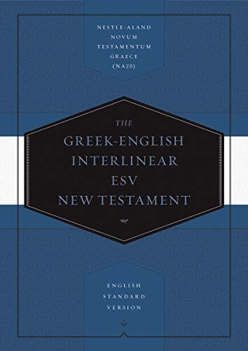 The ESV Greek-English Interlinear New Testament features the Greek text laid out word-by-word above an English gloss, making it a helpful resource for all who study the Bible in the original Greek.