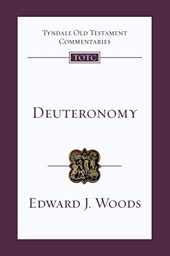 An all-new, replacement volume in the classic Tyndale Commentary series! Delivered on the verge of Israel s entry into the land of Canaan, Deuteronomy has been described as a book "on the boundary." Ted Woods underscores the book's demand that Israel make