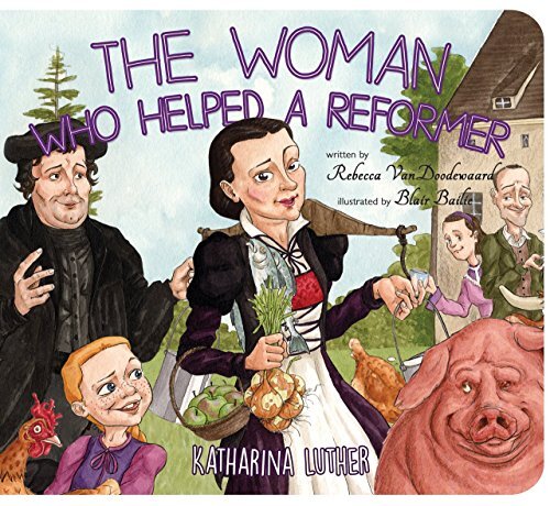 Katharina Luther
What does Katharina Luther do with an old monastery, lots of children, a busy husband, many guests, and little money? Work very hard! In The Woman Who Helped a Reformer, take a peek at Katharina Luther's days looking after it all out of