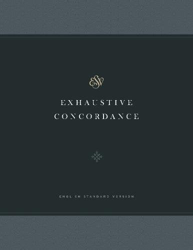 With more than 340,000 references connected to every verse in the Bible, the ESV Exhaustive Concordance is an ideal reference tool for quickly locating particular passages or for conducting in-depth word studies.