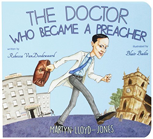 Martyn Lloyd-Jones
Doctors don't often become pastors. In The Doctor Who Became a Preacher, find out why 'the Doctor' left medicine to preach God's word. Try to spot a rocking horse, a boat, and even Queen Elizabeth. These simple stories, written with 1-