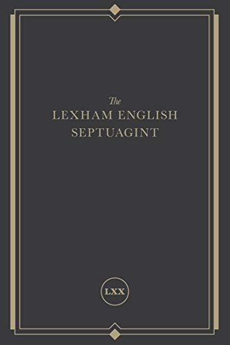 A New Translation
A fresh translation of the Septuagint. The Lexham English Septuagint (LES) is a new translation of the Septuagint, the Greek version of the Old Testament writings used during New Testament times and in the early church. Beautifully type
