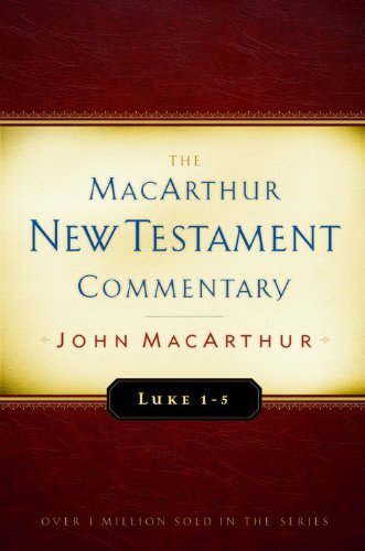 Luke 1-5 begins The MacArthur New Testament Commentary's look at the longest of the four gospels. The commentary provides a verse by verse and phrase by phrase exposition of the text, taking into account the cultural, theological, and Old Testament contex