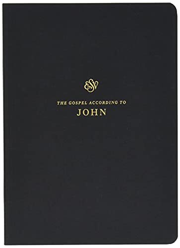 ESV Scripture Journal: John positions the full text of John opposite lightly lined blank pages for recording notes and prayers--great for personal Bible reading and reflection, group studies, or sermon notes.
