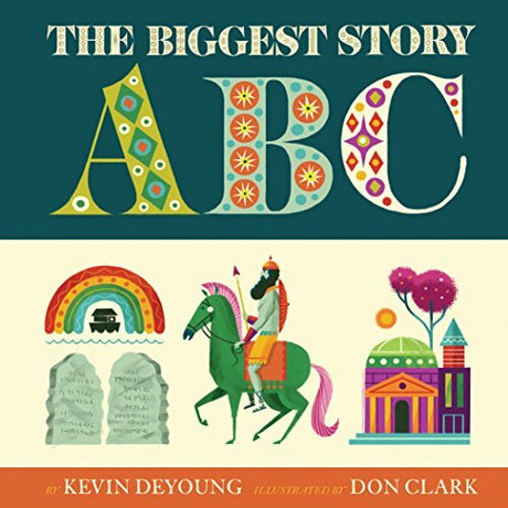This board book, written by best-selling author Kevin DeYoung and illustrated by Don Clark, introduces young children to the big story of the Bible one letter at a time.
