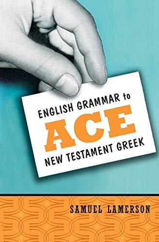 This book is for students of biblical Greek whose trouble understanding English grammar hampers their ability to learn Greek.