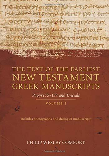 Volume 2
The manuscripts that form the Greek New Testament are scattered throughout the world and are usually only accessible to scholars and professionals. These were the manuscripts read by the earliest Christians, which comprised their "New Testament.