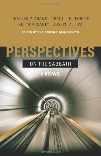 4 Views
Four views of the Sabbath commandment (Seventh-day, Fulfillment, Christian Sabbath, and Lutheran) are presented by scholars in point-counterpoint style to determine which is most faithful to Scripture.