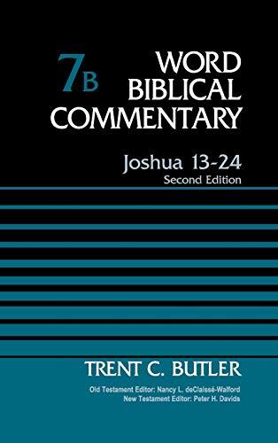 A revised and updated edition of Trent C. Butler's commentary on Joshua.