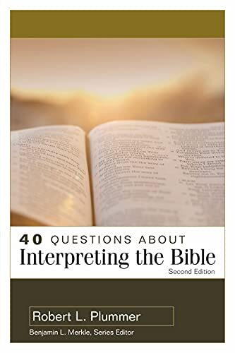 A vital Bible resource used in classrooms and churches worldwide now revised and updated. 40 Questions about Interpreting the Bible, now in a revised second edition, probes the most pressing problems encountered by churchgoers and beginning Bible students