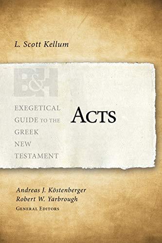 The Exegetical Guide to the Greek New Testament (EGGNT) closes the gap between the Greek text and the available lexical and grammatical tools, providing all the necessary information for greater understanding of the text. The series makes interpreting any