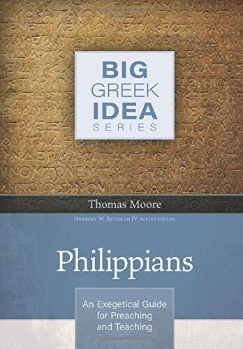 Big Greek Idea provides all the relevant information from the Greek text for preaching and teaching the New Testament. Each New Testament book is divided into units of thought, revealing a big Greek idea (the author's main idea in the passage), and indivi