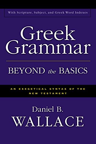 An Exegetical Syntax of the New Testament
Depth, accuracy, relevancy and up-to-date presentation make this intermediate Greek grammar the finest available. Written by a world-class authority on textual criticism, it links grammar and exegesis to provide