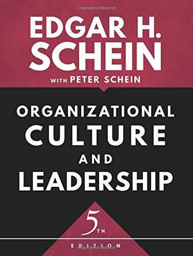 The book that defined the field, updated and expanded for today's organizations Organizational Culture and Leadership is the classic reference for managers and students seeking a deeper understanding of the inter-relationship of organizational culture dyn