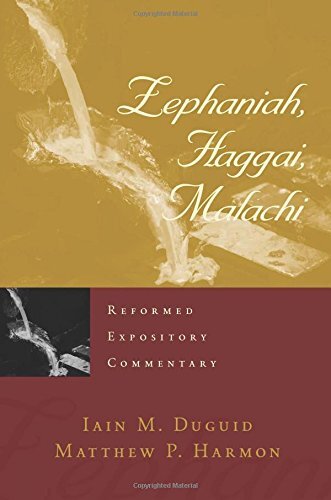 Zephaniah warned of judgment and spoke of hope: God is both Judge and Refuge from judgment. Haggai declared that God's presence in his people's midst would bring blessing. And Malachi reminded straying people that God would not abandon those who feared hi