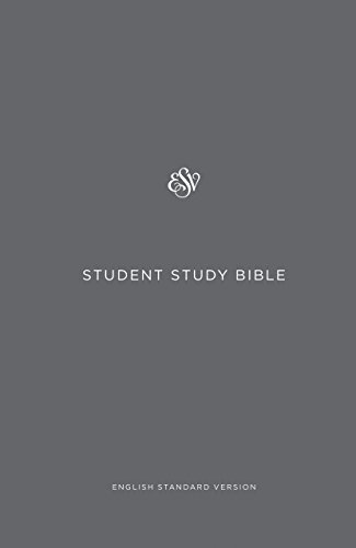 The ESV Student Study Bible, adapted from the ESV Study Bible, contains 12,000+ study notes, book introductions and timelines, 80+ maps and illustrations, 120 character profiles, 900 "Did You Know?" facts, 10 topical articles, and more.
