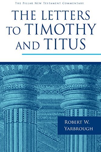 The Pastoral Letters--1 Timothy, 2 Timothy, and Titus--have made an enduring contribution to understanding the role of pastors in the church. With a spirited devotion to the text, Robert Yarbrough helps unlock the meaning of these short but rich letters i