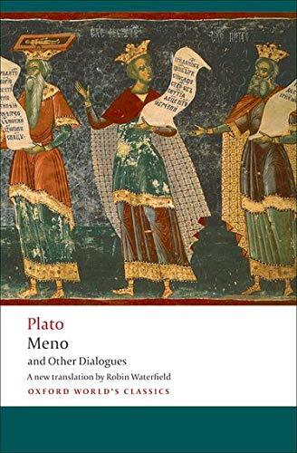 Charmides, Laches, Lysis, Meno
In these four dialogues Plato considers virtue and its definition. Charmides, Laches, and Lysis investigate the specific virtues of self-control, courage, and friendship; the later Meno discusses the concept of virtue as a