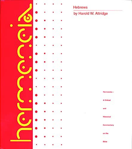 A Commentary on the Epistle to the Hebrews
Includes text of Hebrews in English.